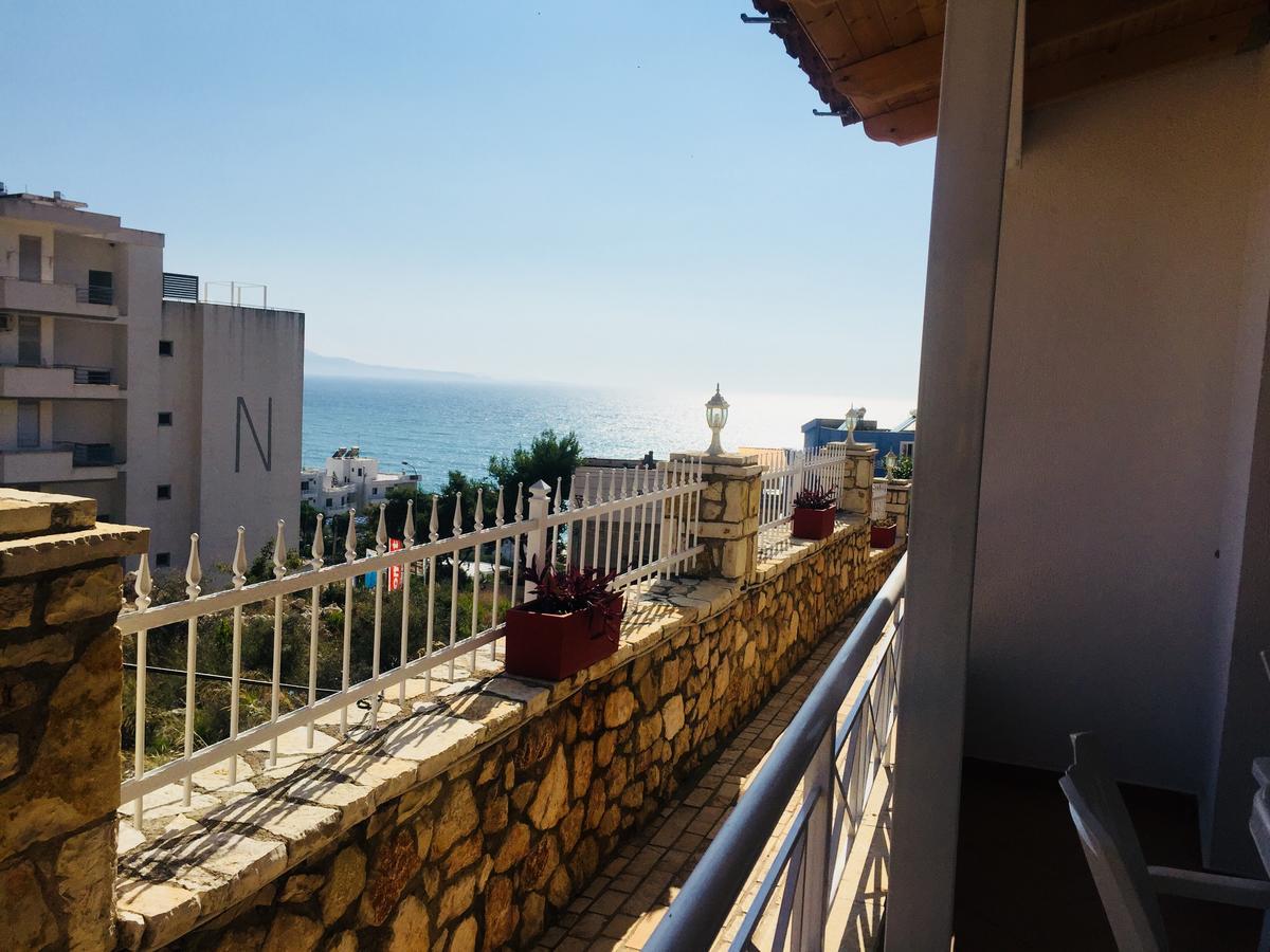 Apartments On The Beach Sarande Bagian luar foto